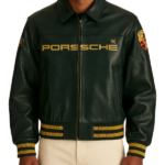 How Porsche Green Leather Jackets Are Typically Styled