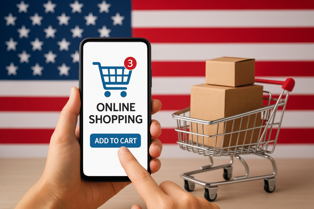 Online shopping in US