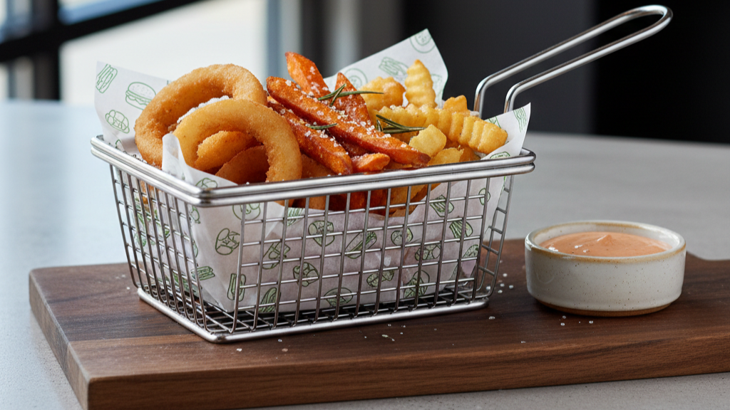 spicy foods in basket