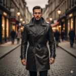Leather Trench Coat