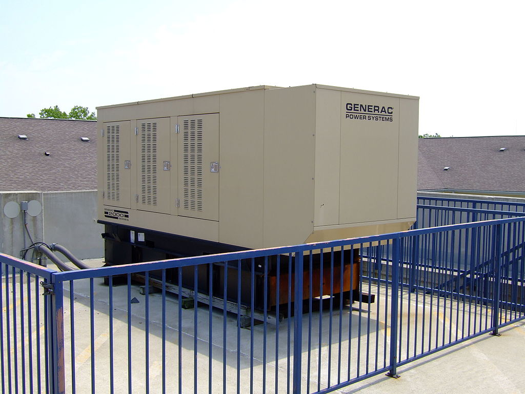 Industrial Generator Installation