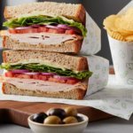 crispy foods on deli papers